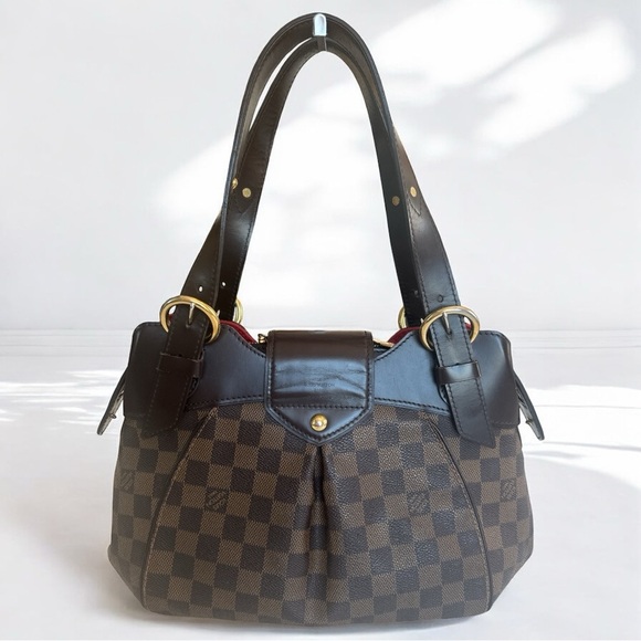 Louis Vuitton Damier Ebene Sistina PM Shoulder Bag - Picture 2 of 6